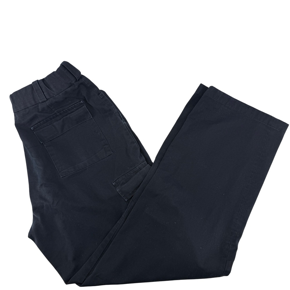 LawPro Cargo‎ Pants Mens 38 Navy Blue Tactical Utility Workwear Straight Leg